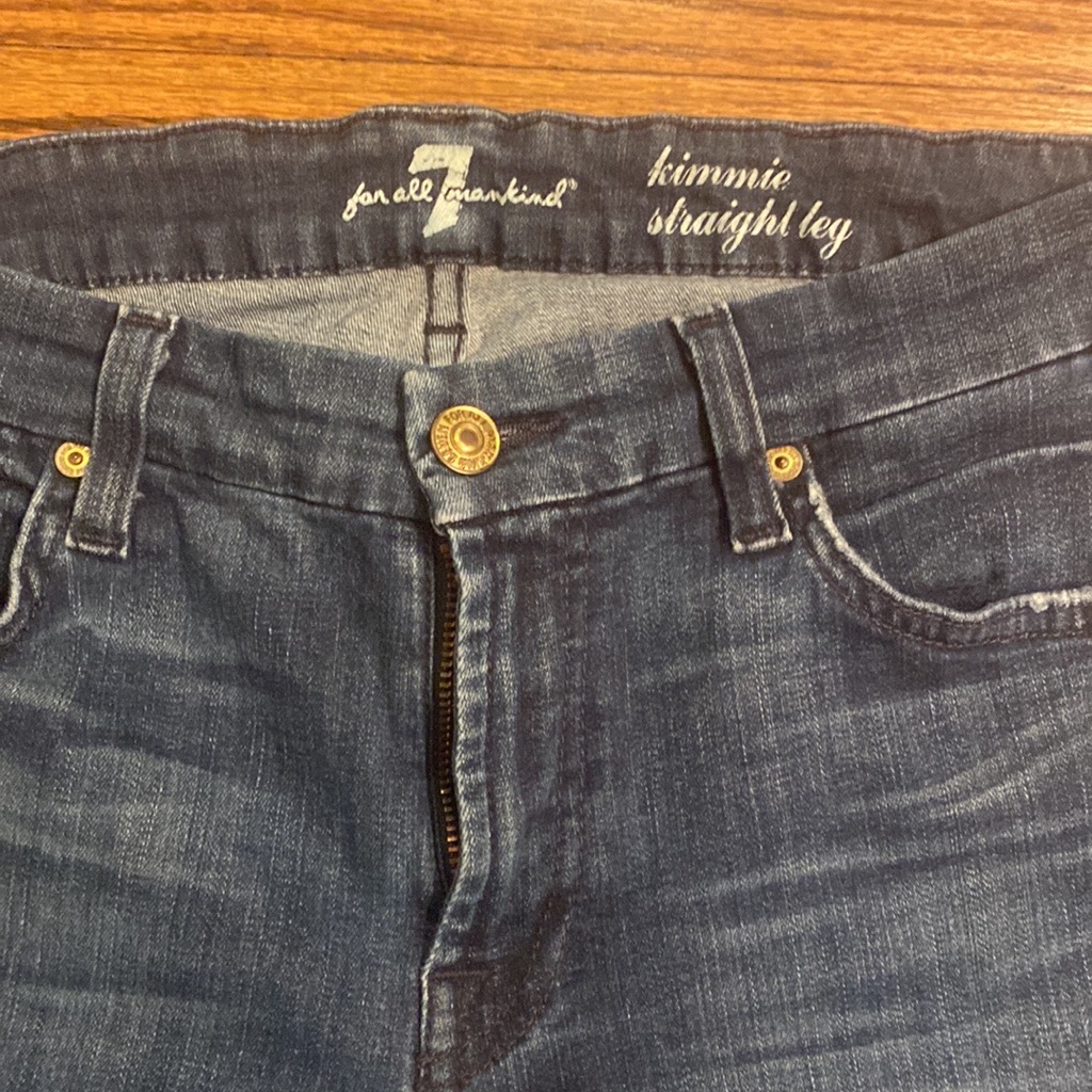 7 For All Mankind Kimmie Straight Leg Jean